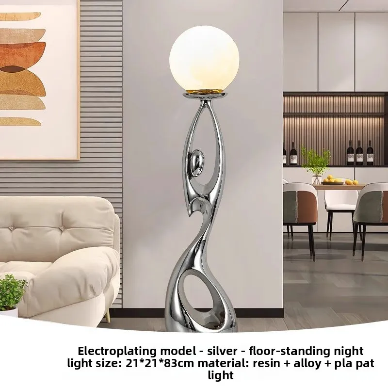 Arvionn - Abstracte Figuur Sculptuur Met Dienblad - Image 3