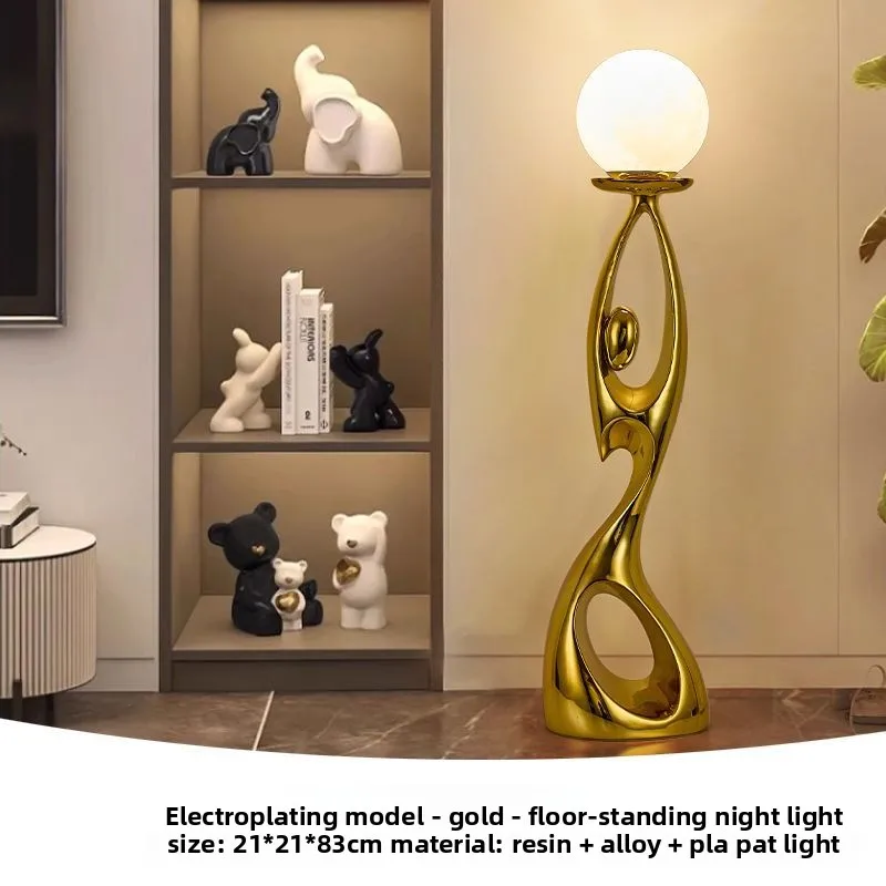 Arvionn - Abstracte Figuur Sculptuur Met Dienblad - Image 4