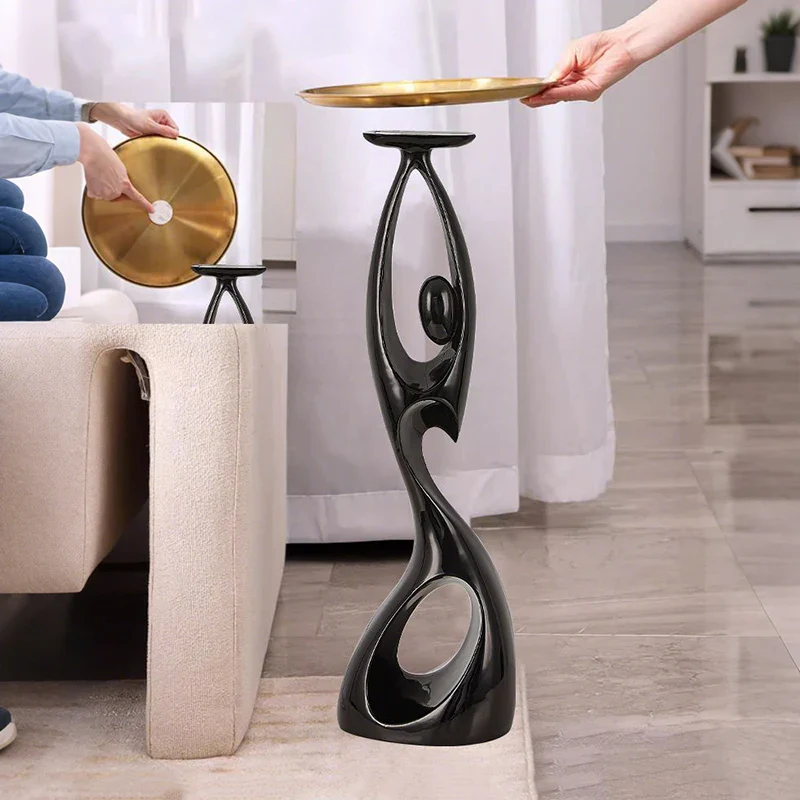 Arvionn - Abstracte Figuur Sculptuur Met Dienblad - Image 9