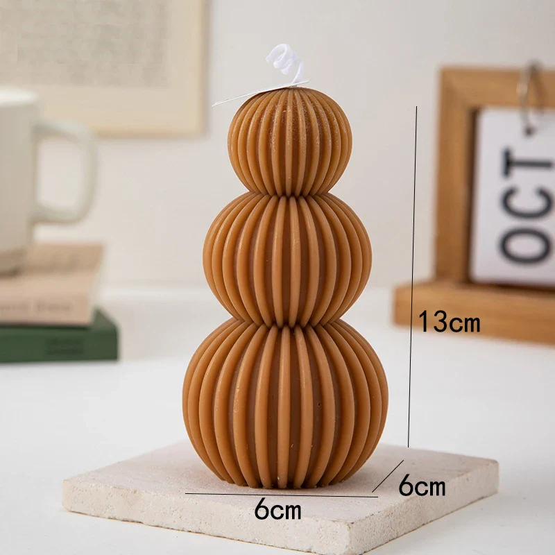 Auralithis - Creatieve Geometrische Geurkaars Golfbal Design Decoratie - Image 11