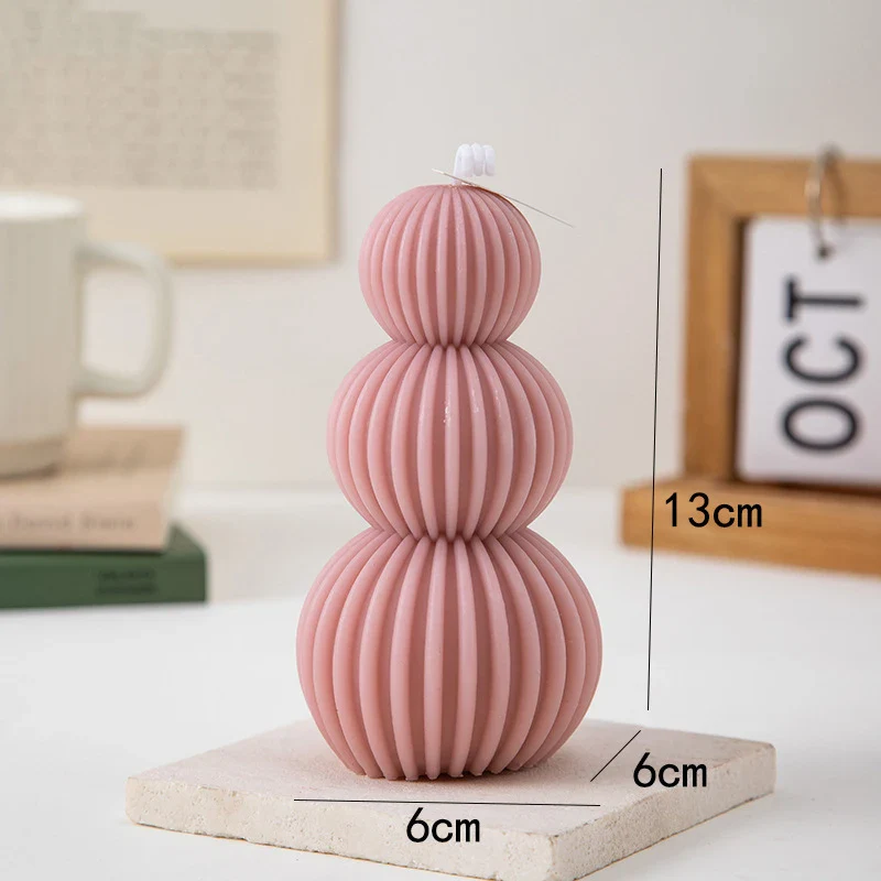 Auralithis - Creatieve Geometrische Geurkaars Golfbal Design Decoratie - Image 13