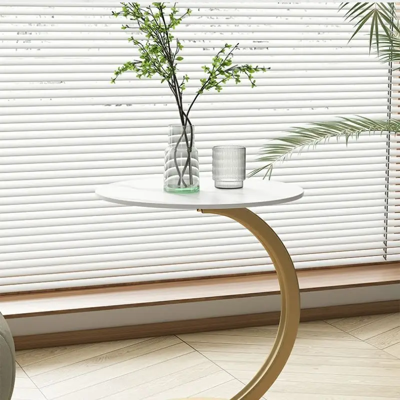 Avelyne - Versterkte Ronde Bijzettafel voor Woonkamer en Slaapkamer - Image 5