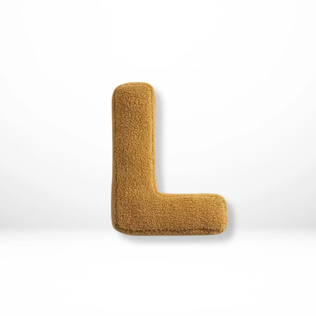 Avenia - Fluwelen Alfabet Sierkussen Met Letters A Tot Z - Image 16