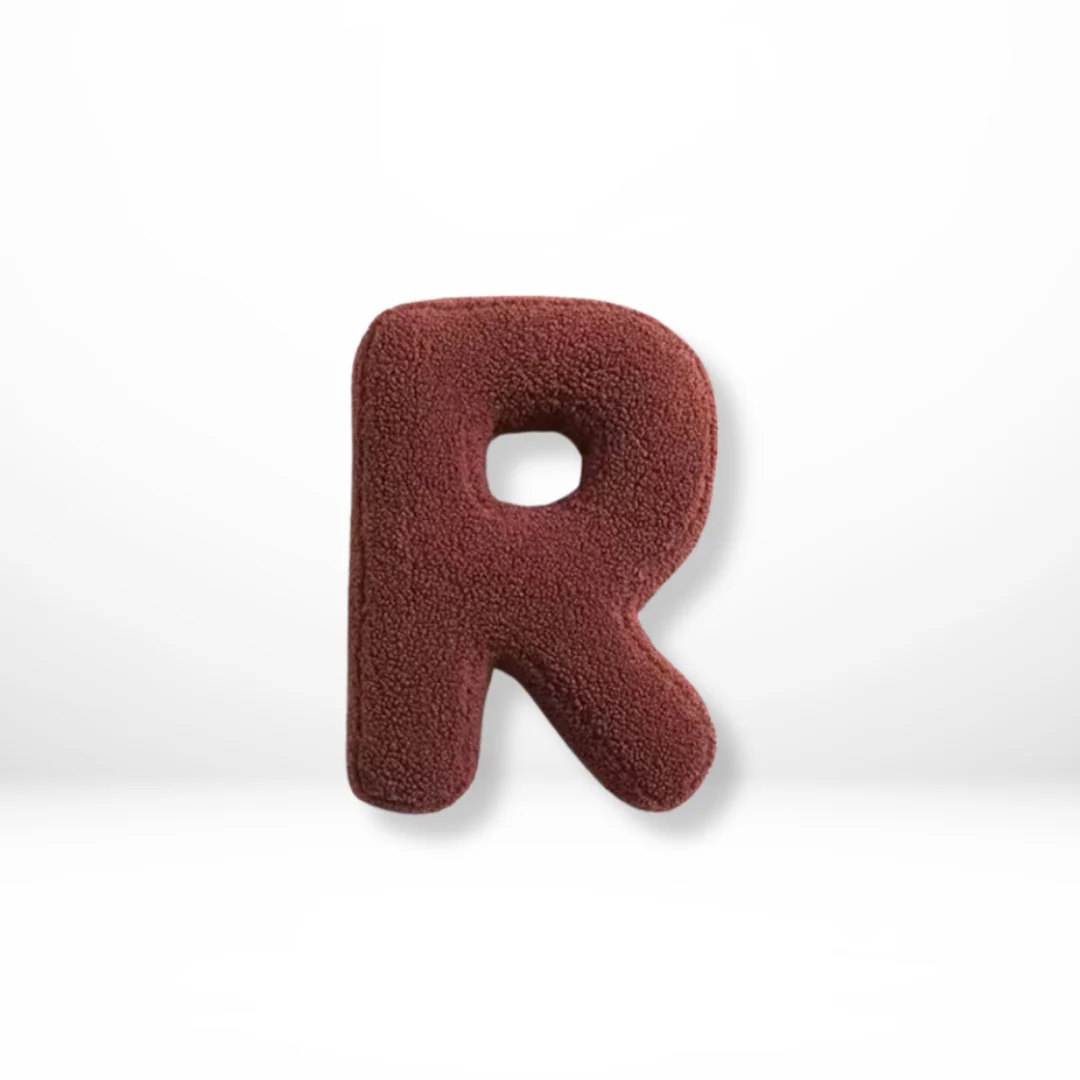 Avenia - Fluwelen Alfabet Sierkussen Met Letters A Tot Z - Image 22