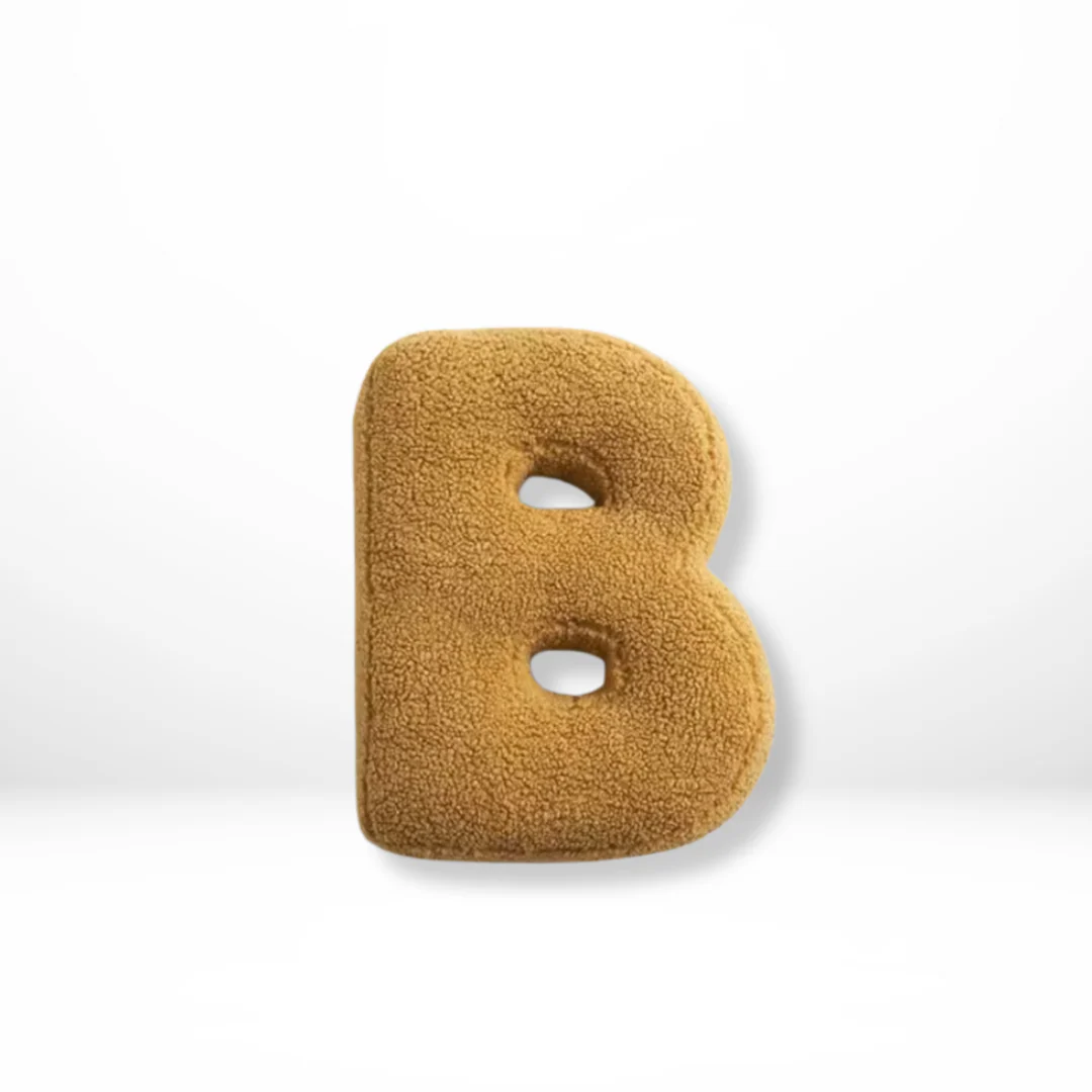 Avenia - Fluwelen Alfabet Sierkussen Met Letters A Tot Z - Image 6