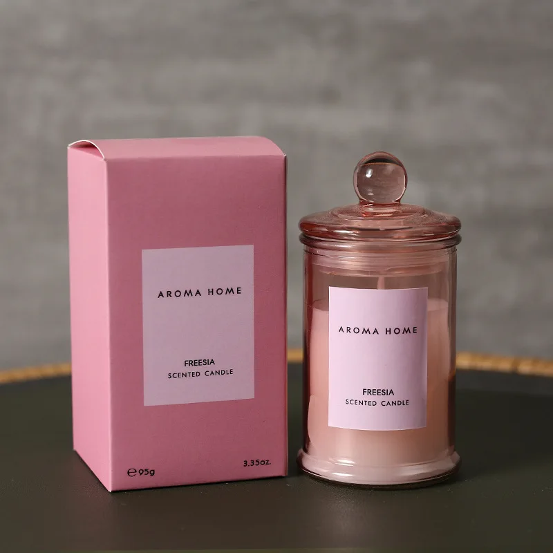 Domivira - Vintage Geurkaars Glas Sojawas Aromatherapie - Image 7