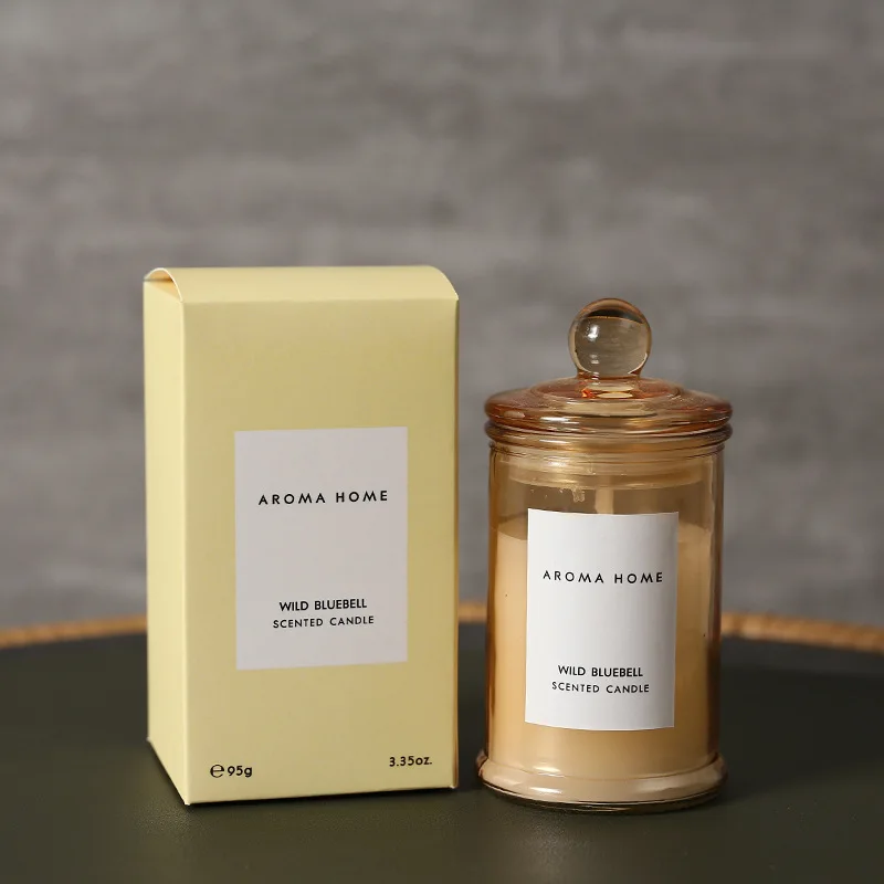 Domivira - Vintage Geurkaars Glas Sojawas Aromatherapie - Image 9