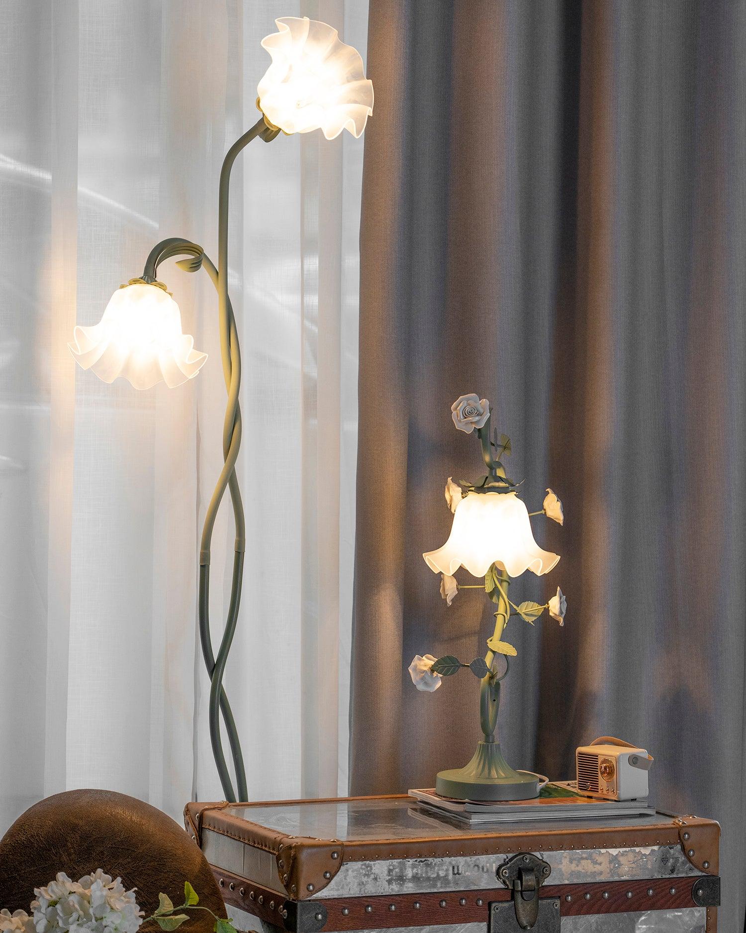 Fiorielle – Elegante Bloem Vloerlamp - Image 7