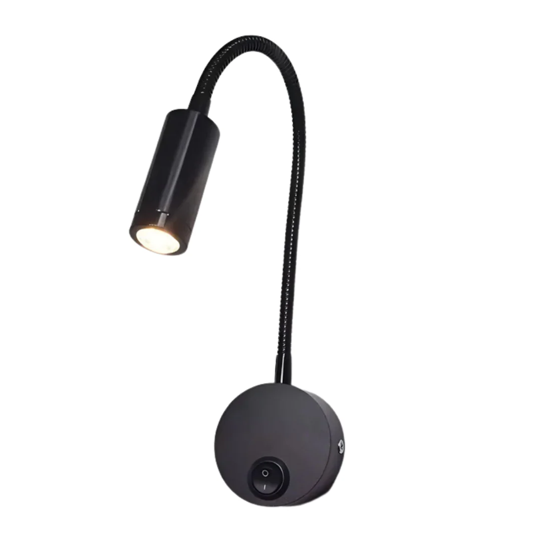 Lumio - Flexibele zwarte LED-wandlamp voor binnen - Image 4