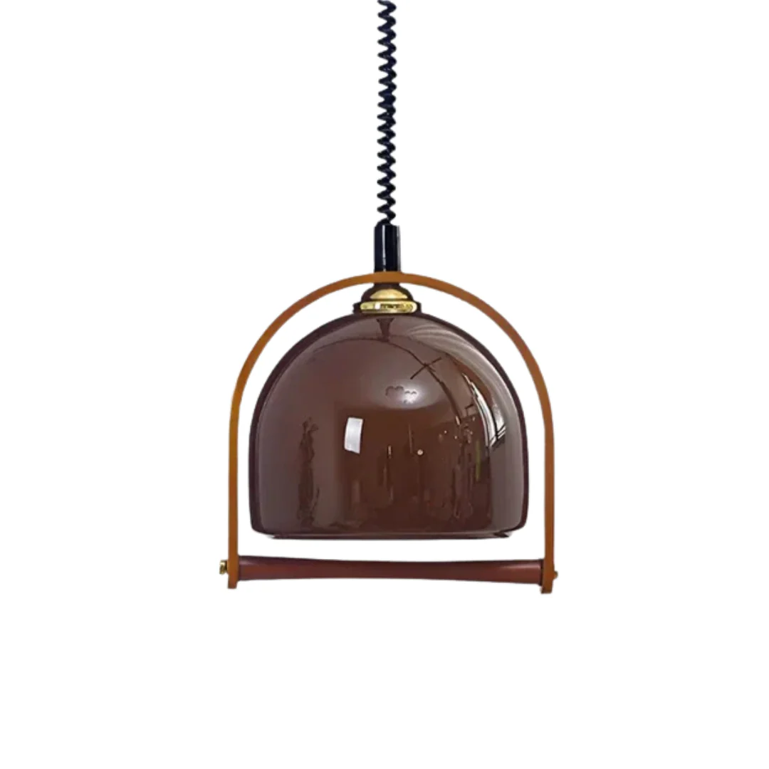 Lykos - Vintage Bauhaus Hanglamp Glas - Image 4
