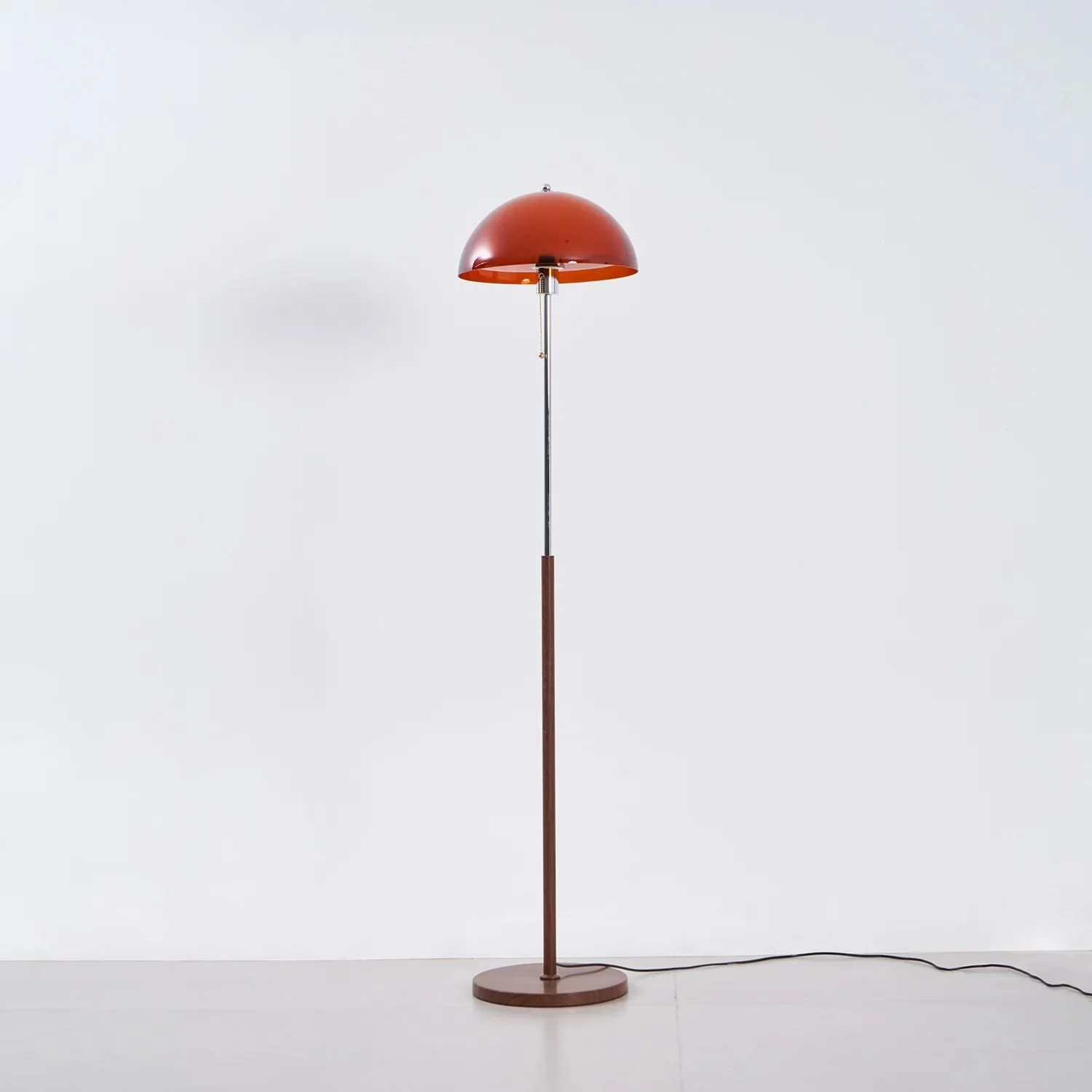 Marzella – Retro Vloerlamp Met Amber Koepel - Image 6