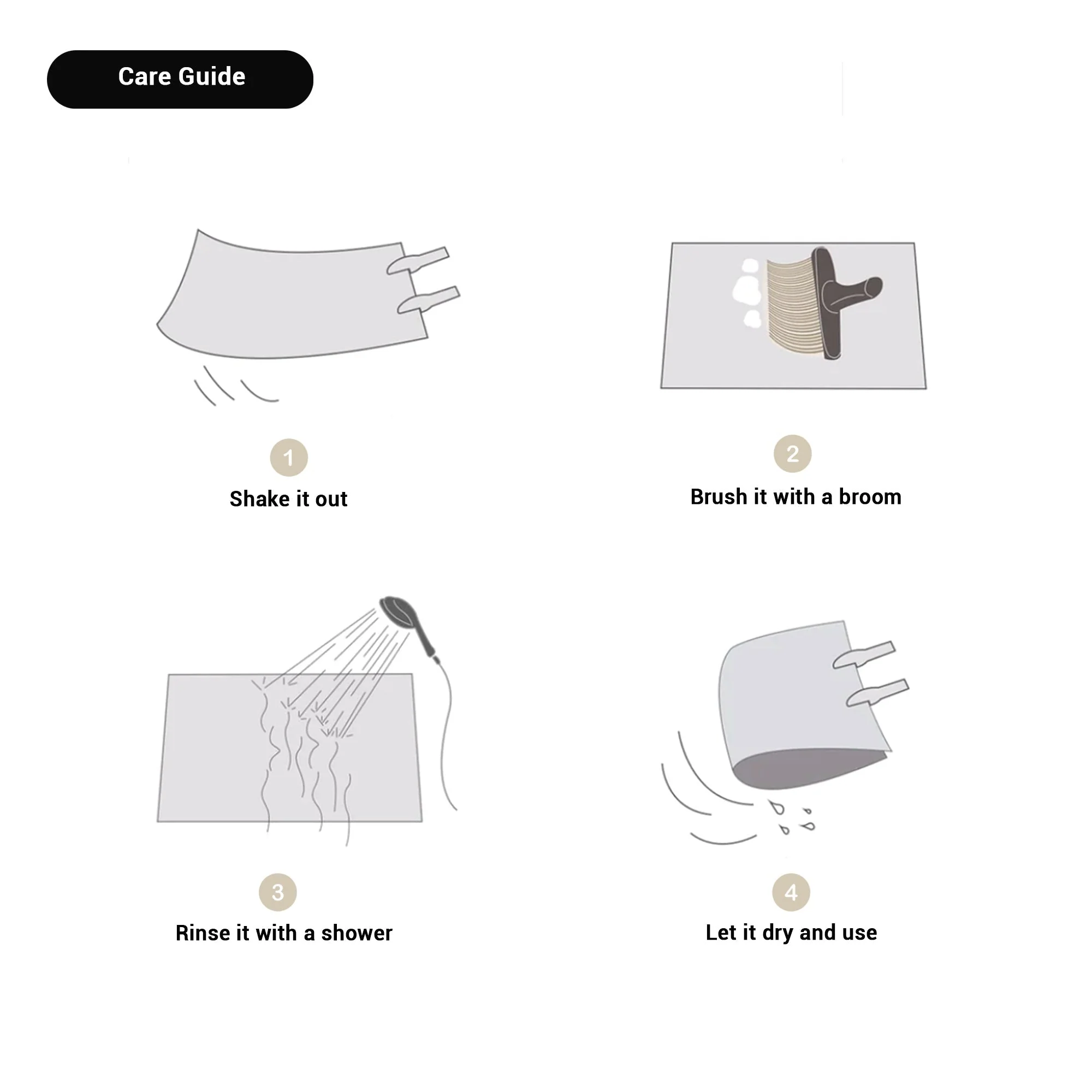 NordicFlow – Luxe Handgemaakte Badmat met Abstract Design voor Stijlvolle Badkamers - Image 19