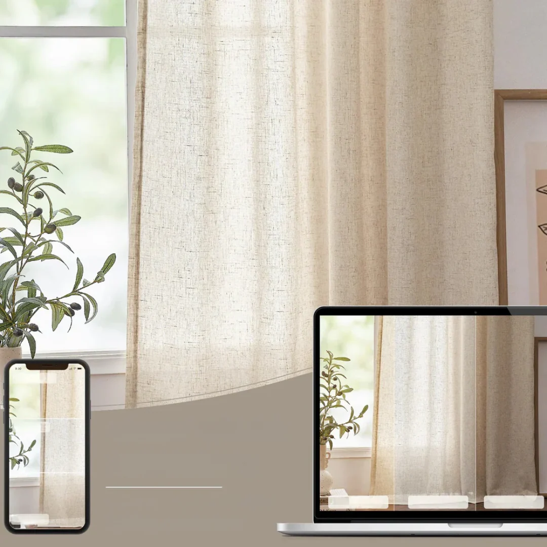 Rinex - Pinch Plooi Linnen Gordijn - Image 8