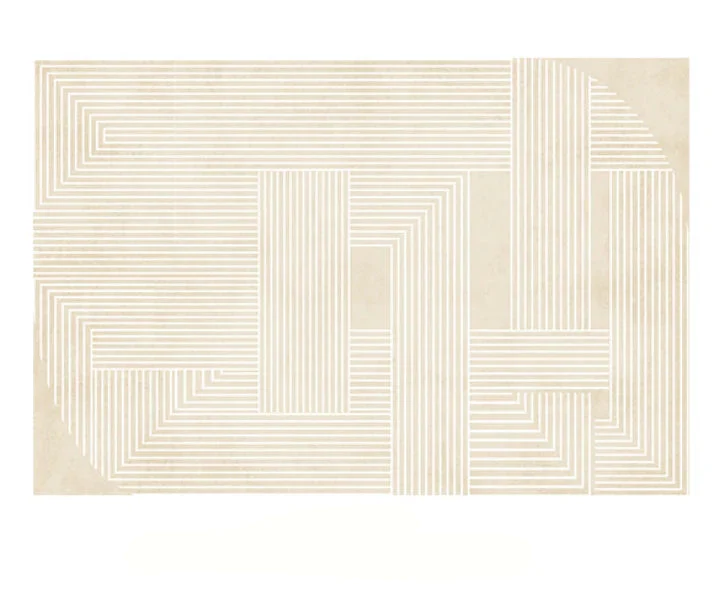 Thalirion - Japanse Minimalistische Pluche Vloerkleed Antislip voor Slaapkamer en Woonkamer - Image 10