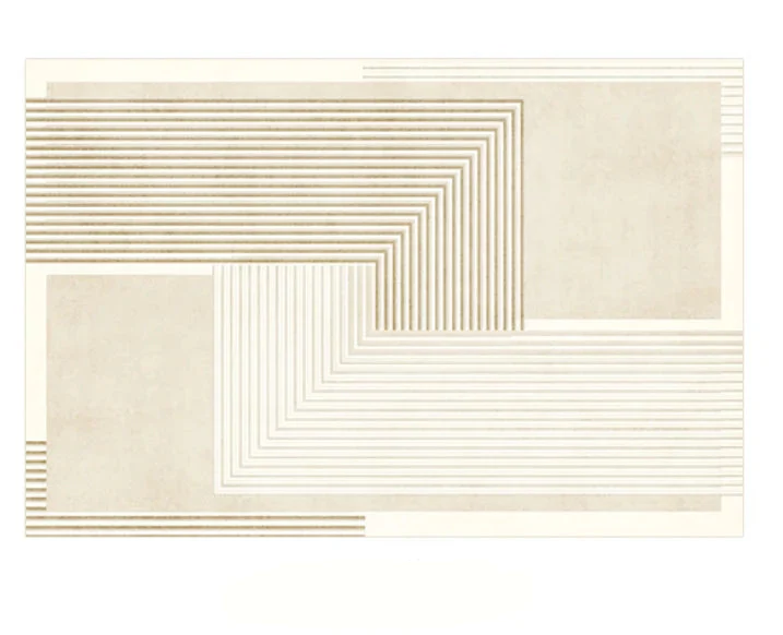 Thalirion - Japanse Minimalistische Pluche Vloerkleed Antislip voor Slaapkamer en Woonkamer - Image 8