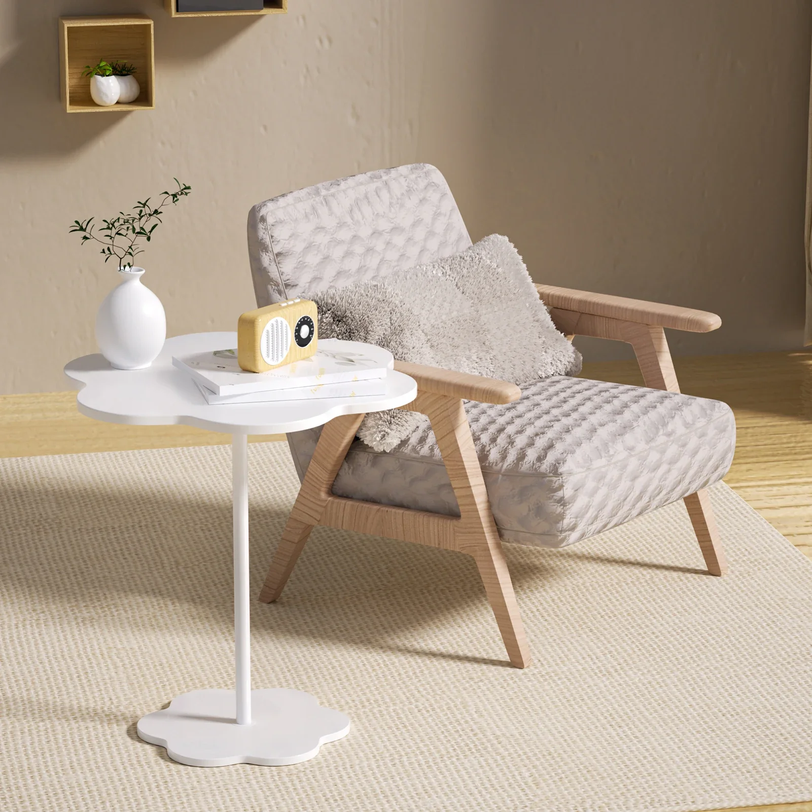 Velessa - Bijzettafel In Wolkvorm - Image 5