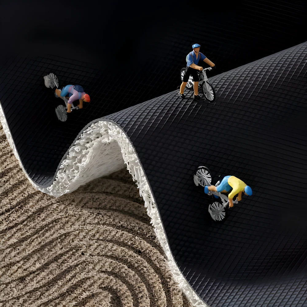 Velione - Rechthoekige PVC Antislip Deurmat met Geometrisch Patroon - Image 10