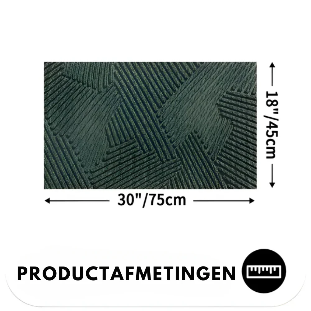 Velione - Rechthoekige PVC Antislip Deurmat met Geometrisch Patroon - Image 17