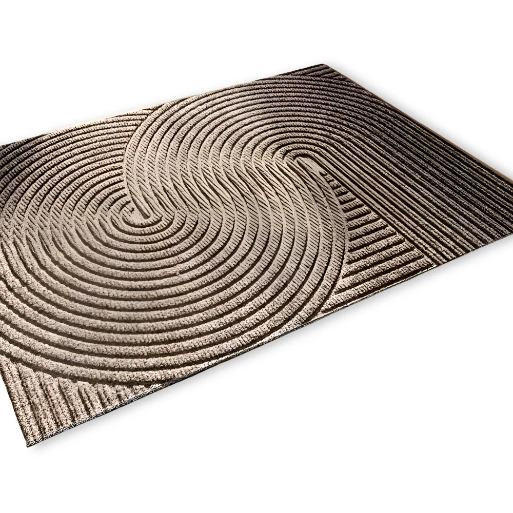 Velione - Rechthoekige PVC Antislip Deurmat met Geometrisch Patroon - Image 24