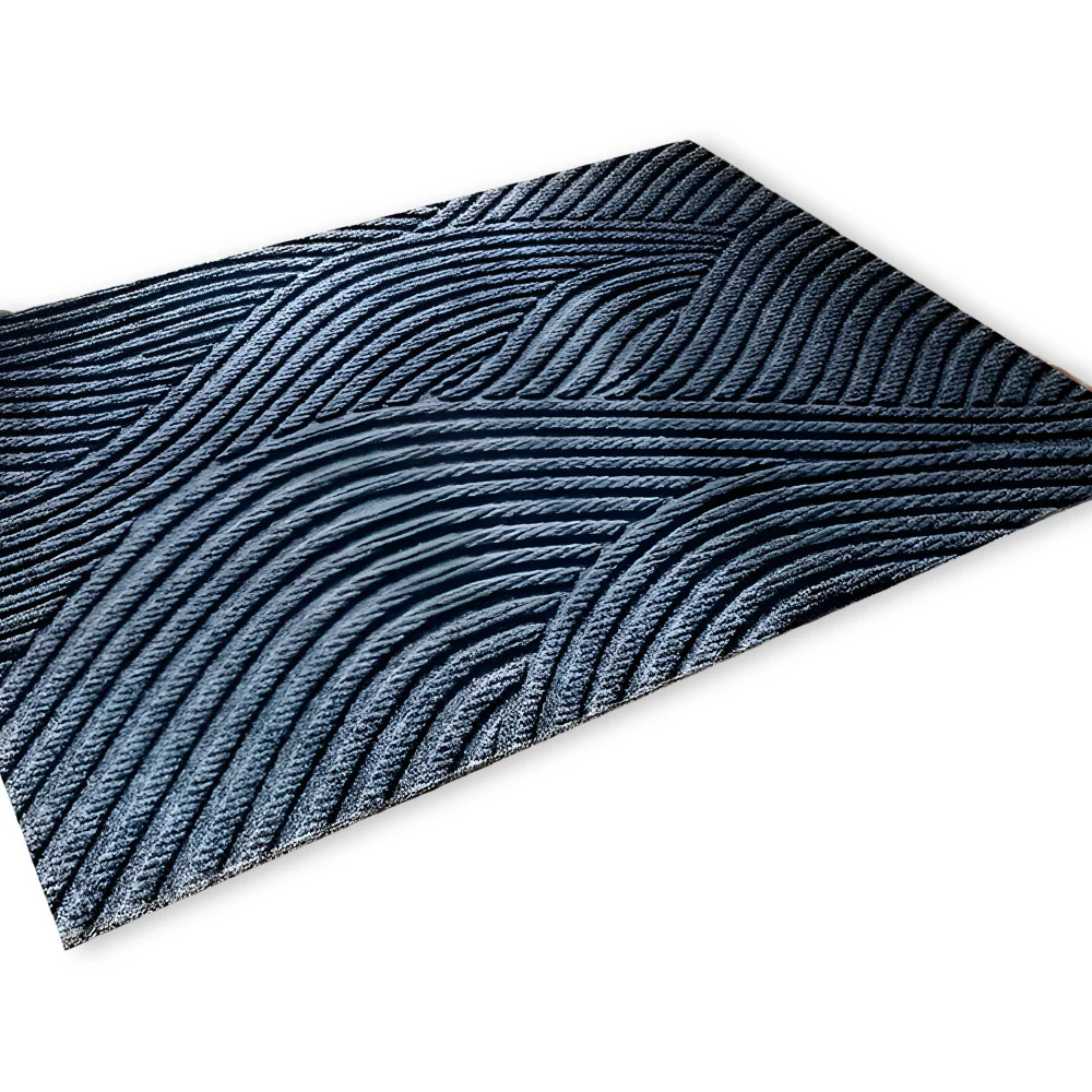 Velione - Rechthoekige PVC Antislip Deurmat met Geometrisch Patroon - Image 25